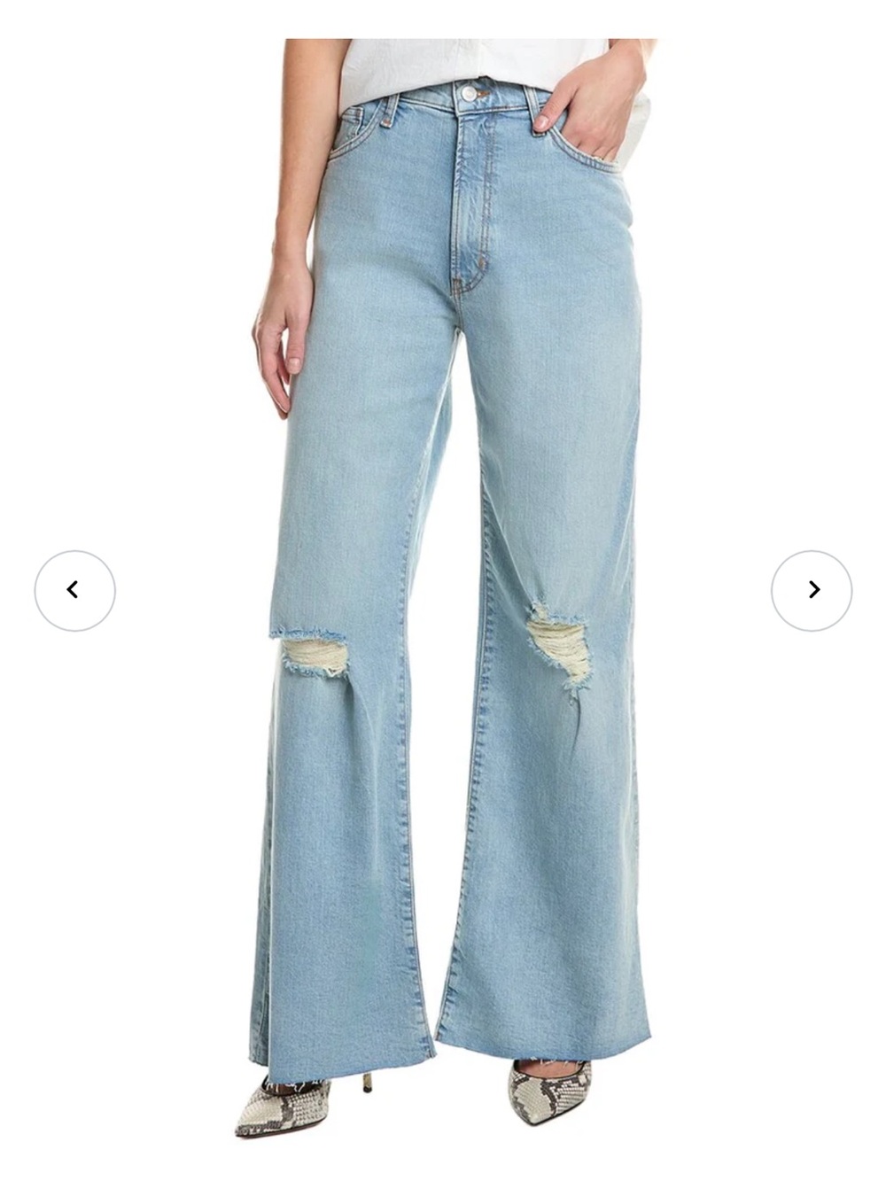 HUDSON JEANS JOLENE WIDE LEG KATE JEAN